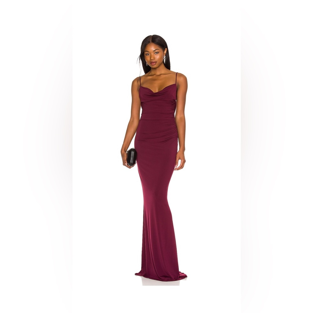 Katie May Surreal Dress in Sangria
